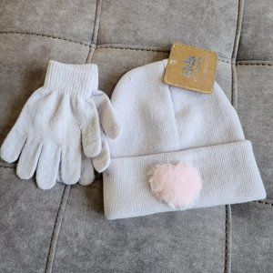 NWT Kids Inmocean Hat and Gloves Set